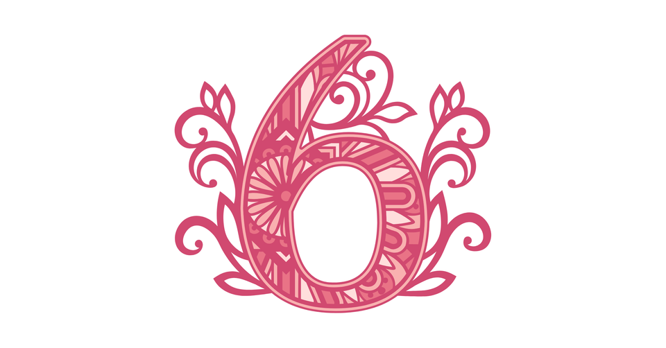 Abstract mandala of numbers representing curiosity in exploring numbers as human inventions.