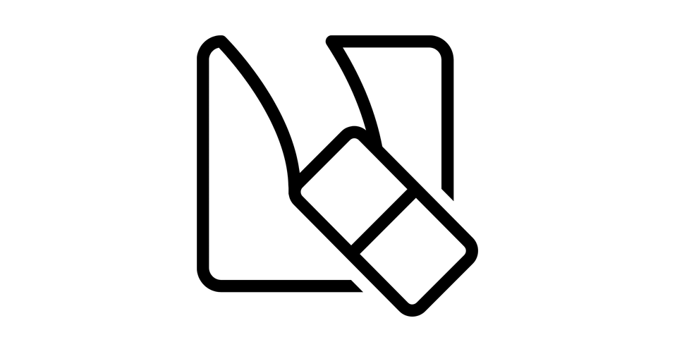 Eraser removing numbers from paper, symbolising mindful practice with ‘mistakes’.